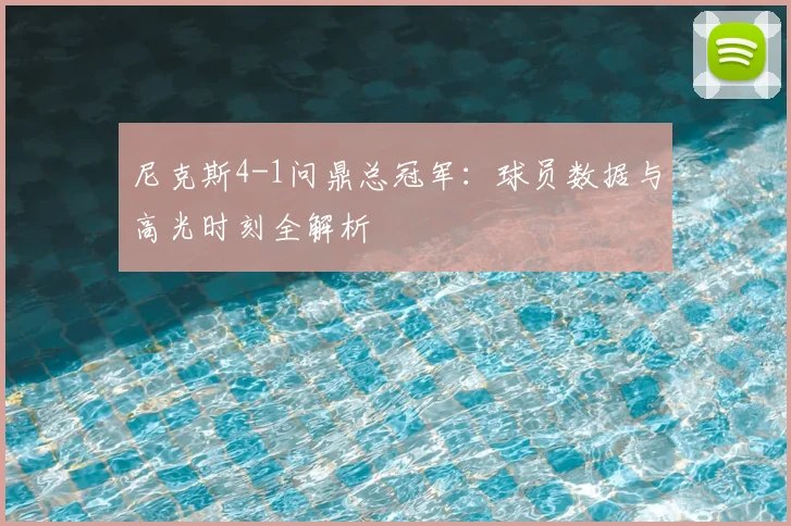 尼克斯4-1问鼎总冠军：球员数据与高光时刻全解析